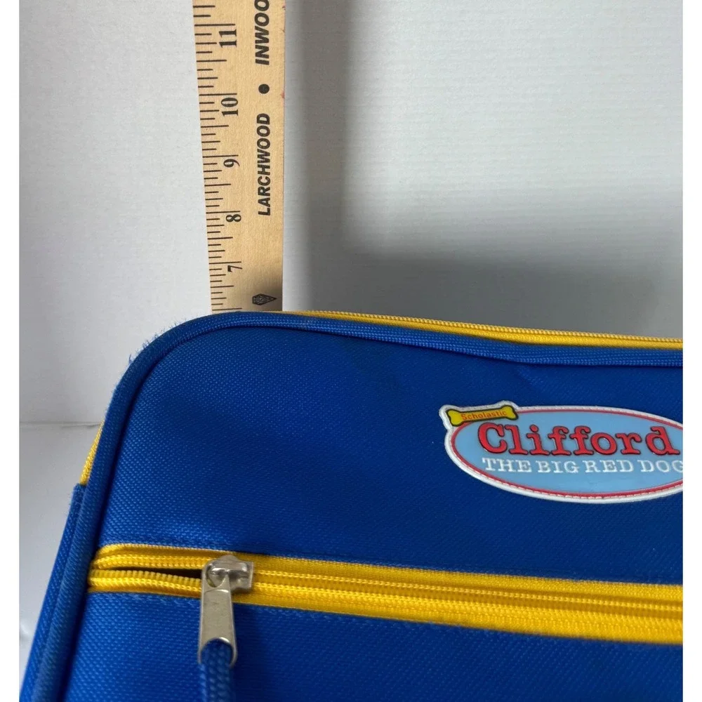 Clifford The‎ Big Red Dog Vintage Rolling Suitcase Blue Scholastic Kids Luggage